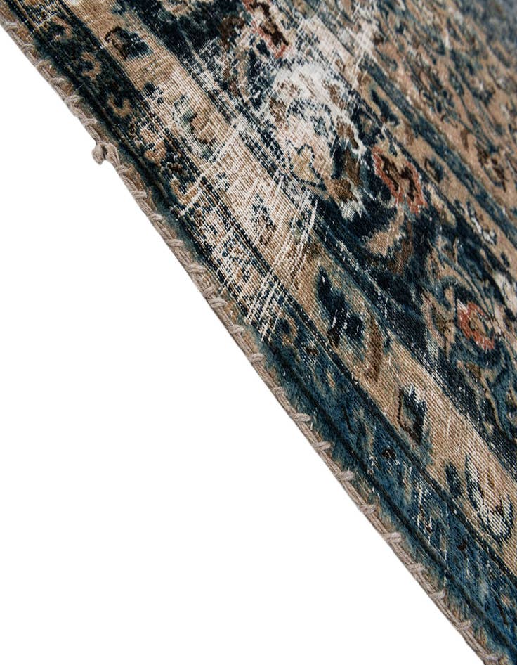 Detail image of 10' x 13'  Hand Knotted Ultra Vintage Persian Wool Rug