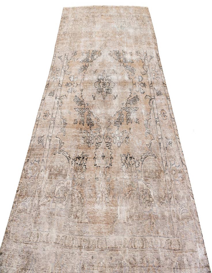 Detail image of 6' 3 x 10' 3  Hand Knotted Ultra Vintage Persian Wool Rug