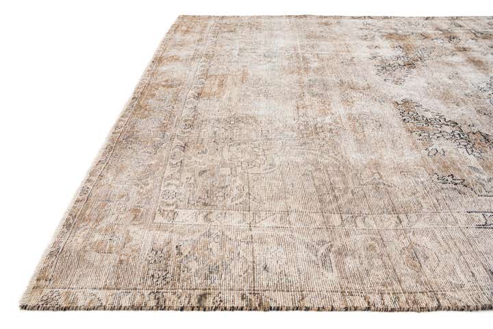 190cm x 310cm Handgeknüpft Ultra Vintage Persisch Wolle Teppich