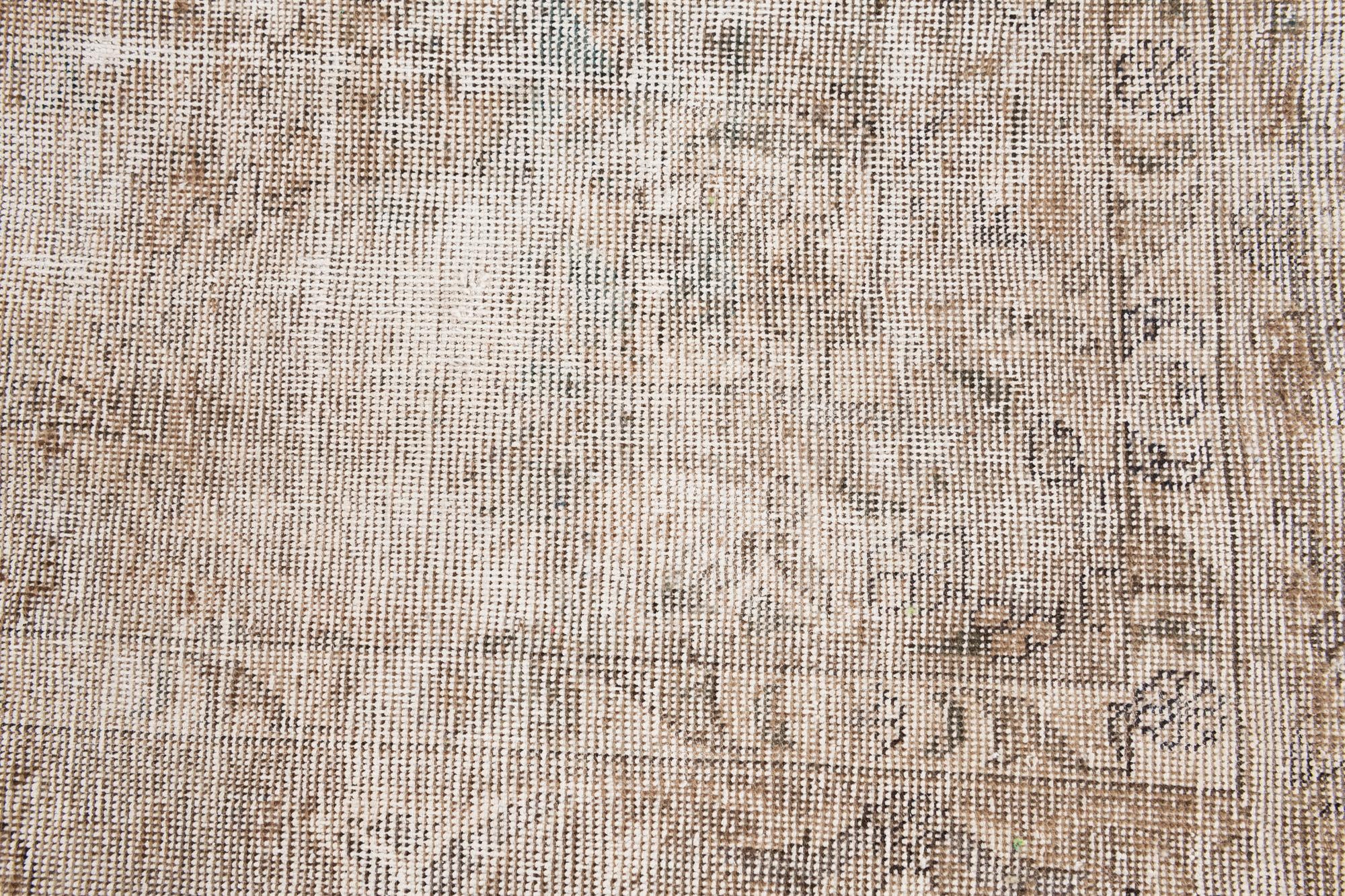 6' 3 x 10' 3 Hand Knotted Ultra Vintage Persian Wool Rug