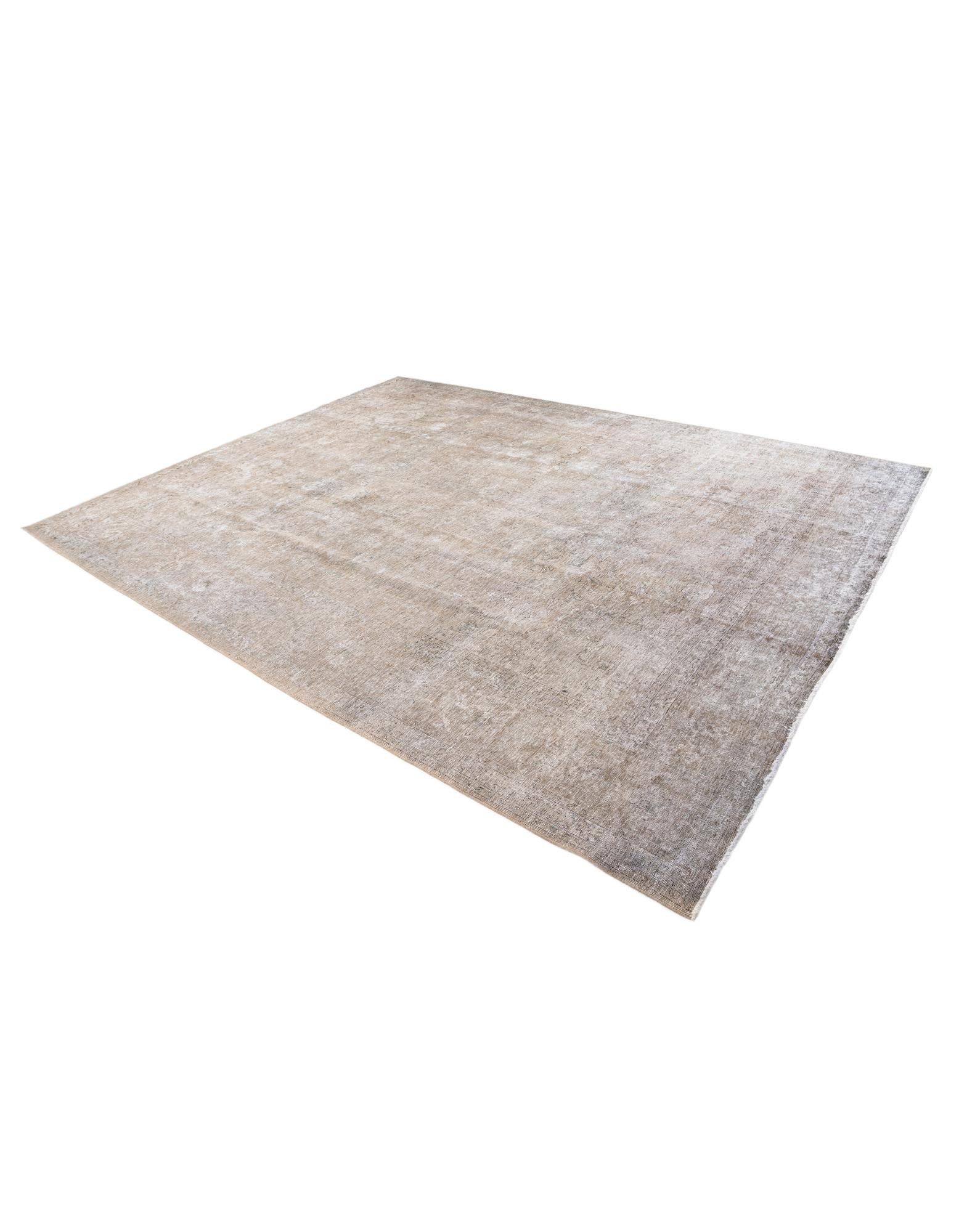 10' x 12' 9 Hand Knotted Ultra Vintage Persian Wool Rug