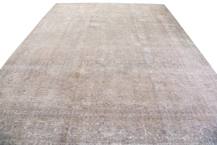 Detail image of 10' x 12' 9 Hand Knotted Ultra Vintage Persian Wool Rug