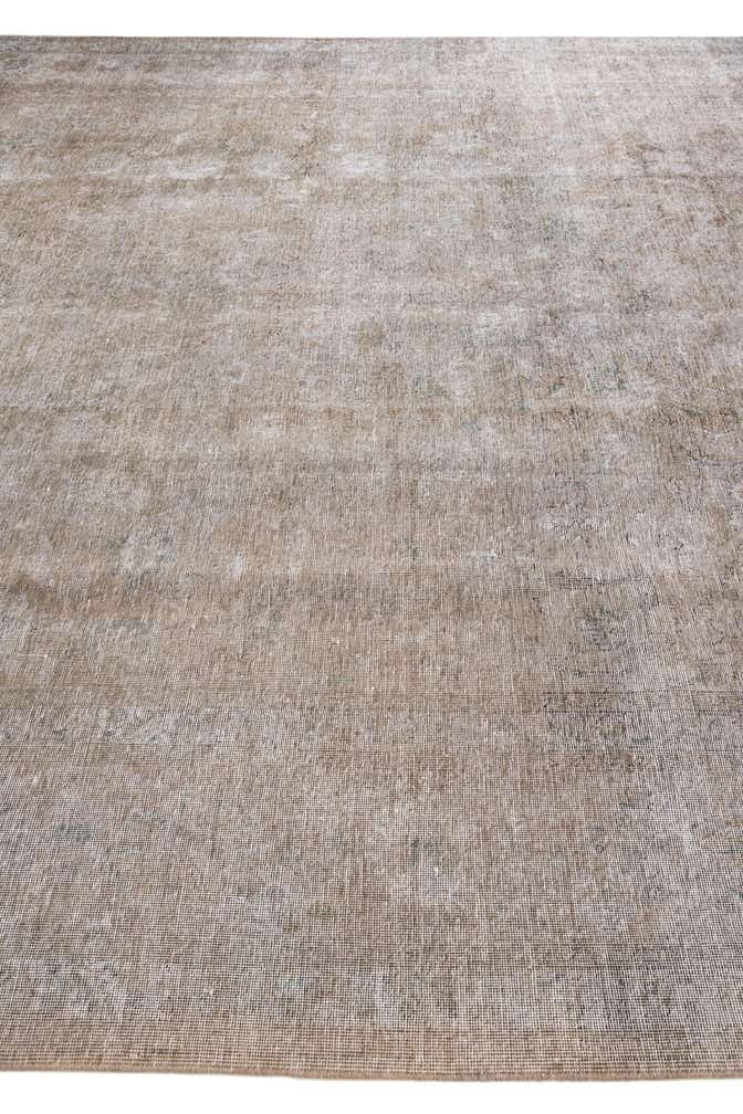 10' x 12' 9 Hand Knotted Ultra Vintage Persian Wool Rug