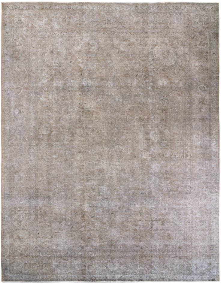 Detail image of 10' x 12' 9 Hand Knotted Ultra Vintage Persian Wool Rug