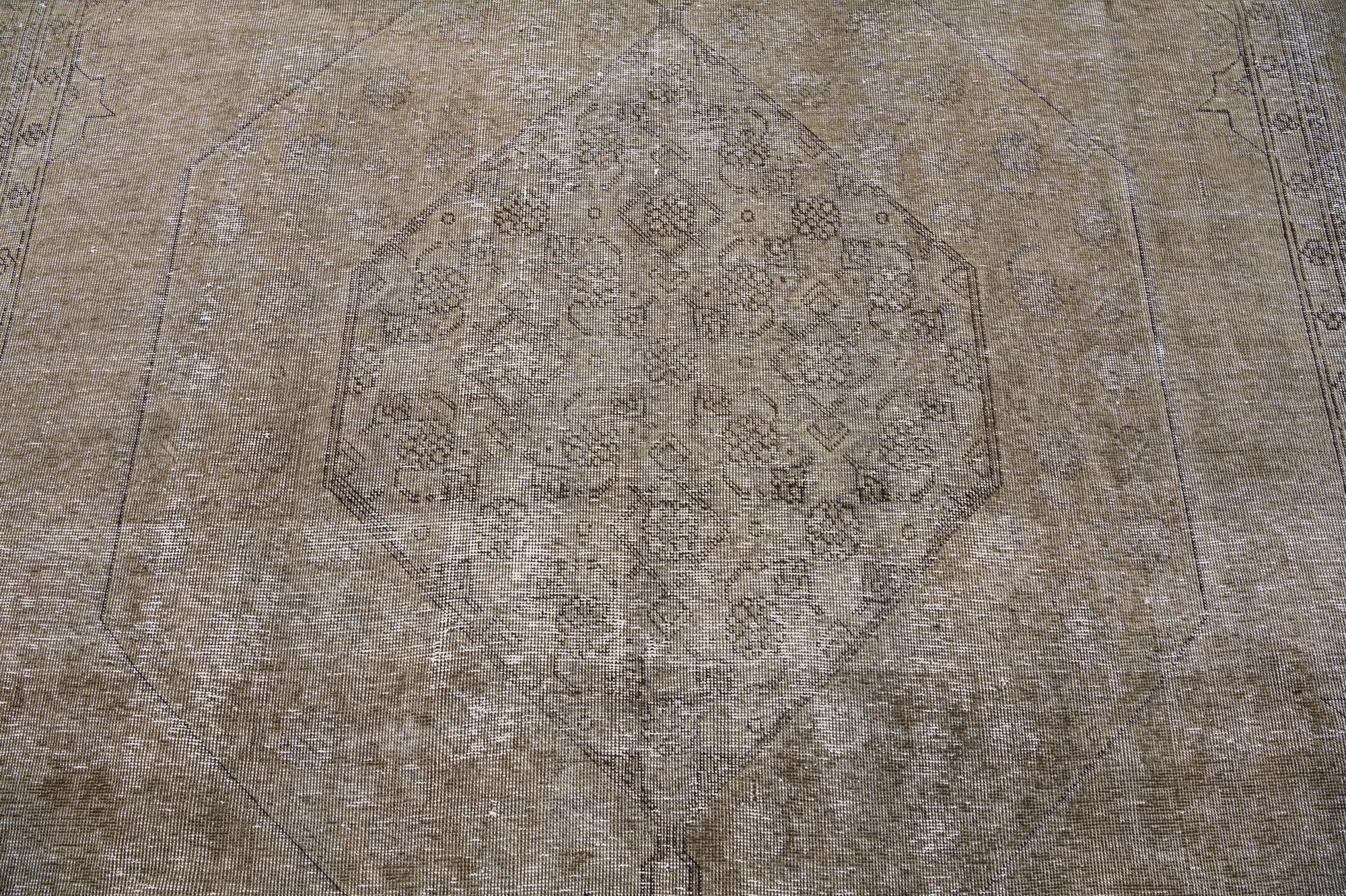 8' 1 x 11' 6 Hand Knotted Ultra Vintage Persian Wool Rug