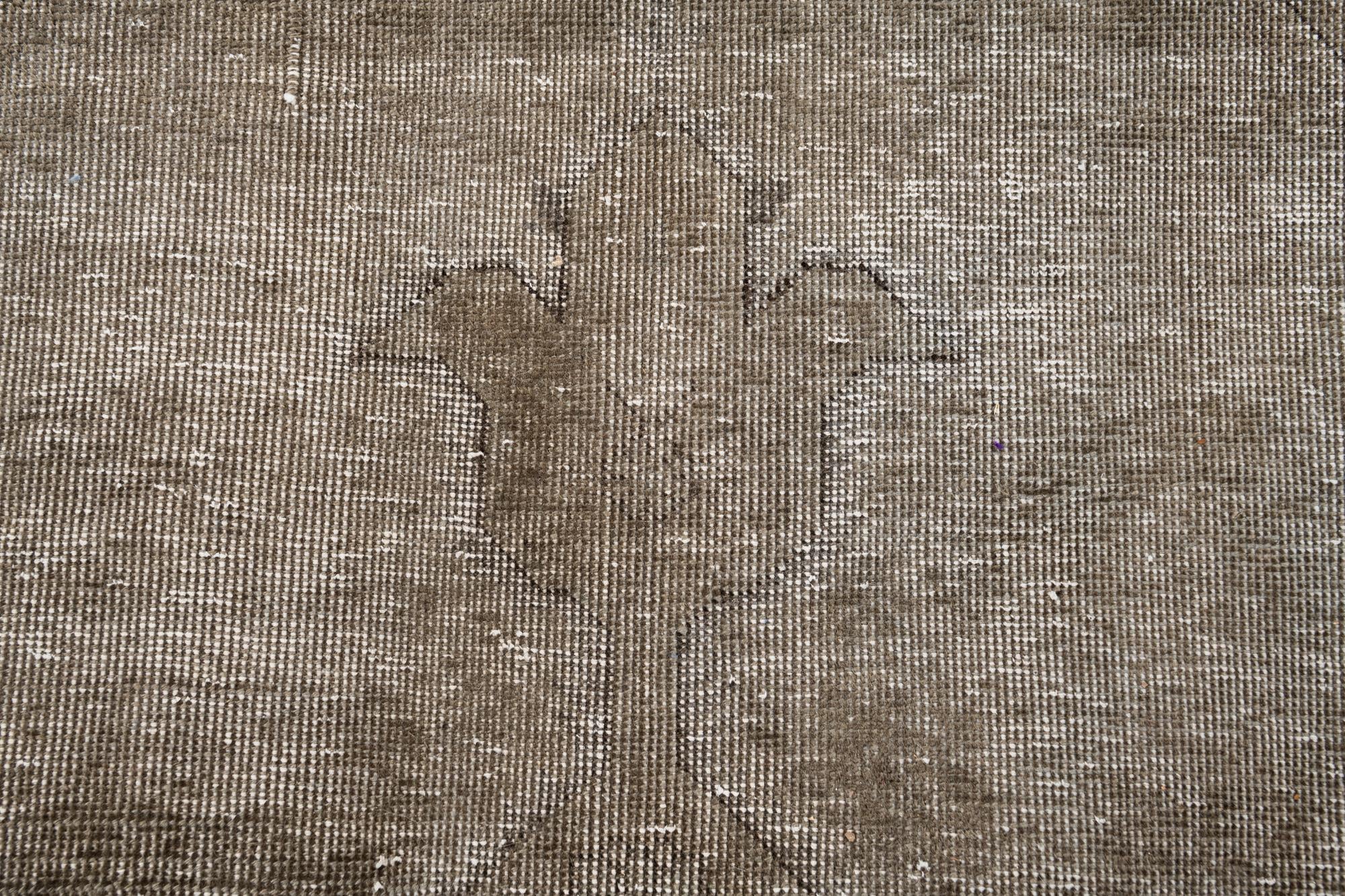 8' 1 x 11' 6 Hand Knotted Ultra Vintage Persian Wool Rug