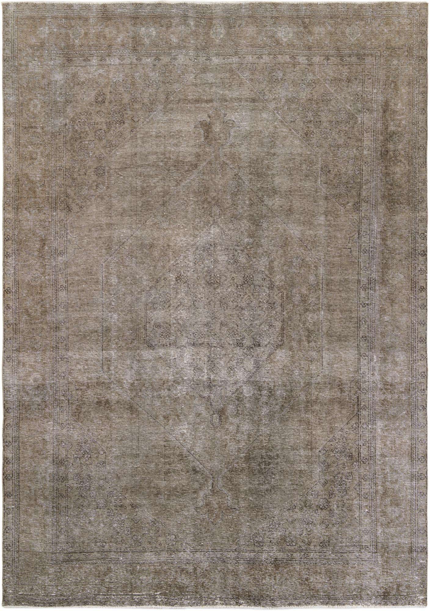 8' 1 x 11' 6 Hand Knotted Ultra Vintage Persian Wool Rug