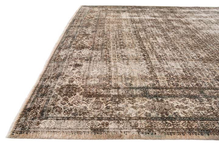 8' 10 x 12' 2 Hand Knotted Ultra Vintage Persian Wool Rug