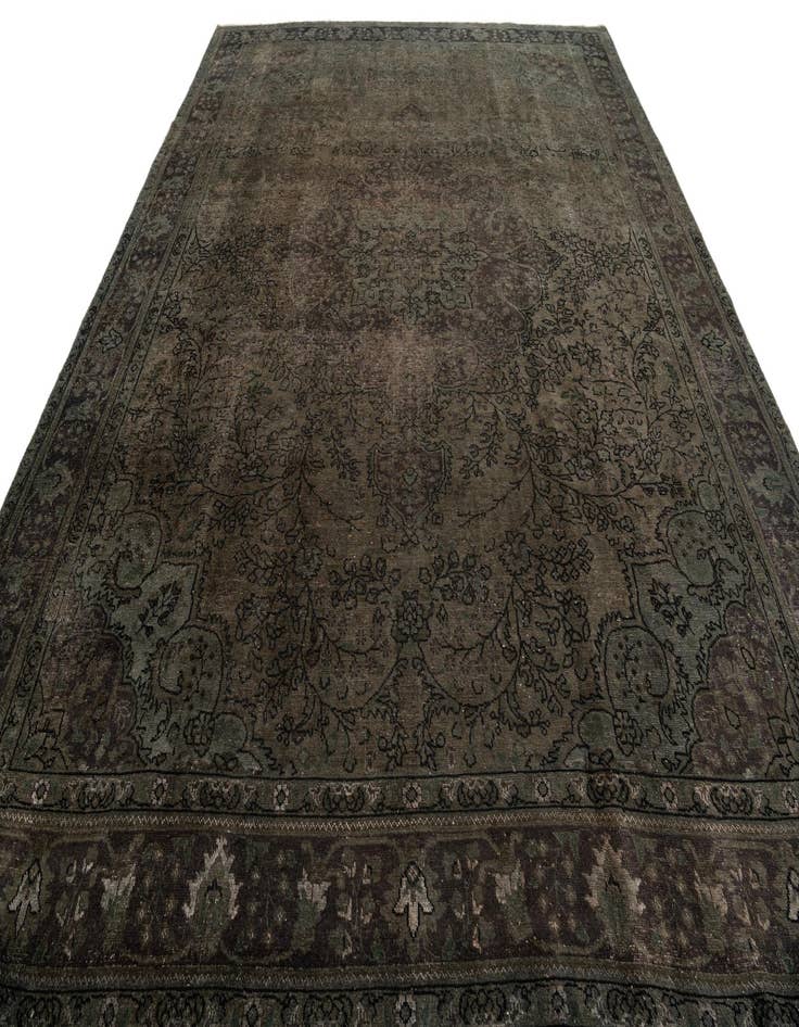 Detail image of 10' 1 x 13' Hand Knotted Ultra Vintage Persian Wool Rug