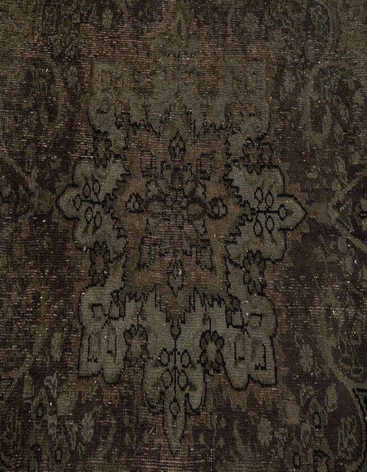 Detail image of 10' 1 x 13' Hand Knotted Ultra Vintage Persian Wool Rug