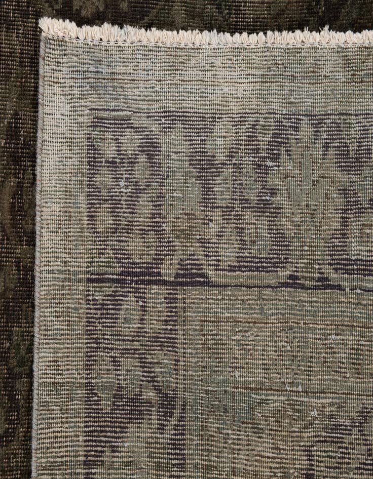 Detail image of 10' 1 x 13' Hand Knotted Ultra Vintage Persian Wool Rug