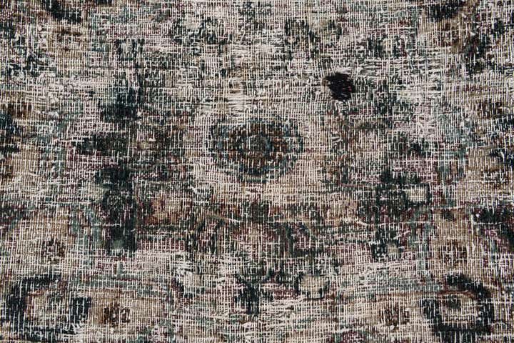 11' x 13' 10 Hand Knotted Ultra Vintage Persian Wool Rug