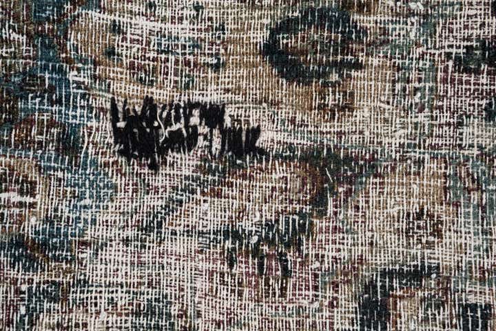 11' x 13' 10 Hand Knotted Ultra Vintage Persian Wool Rug