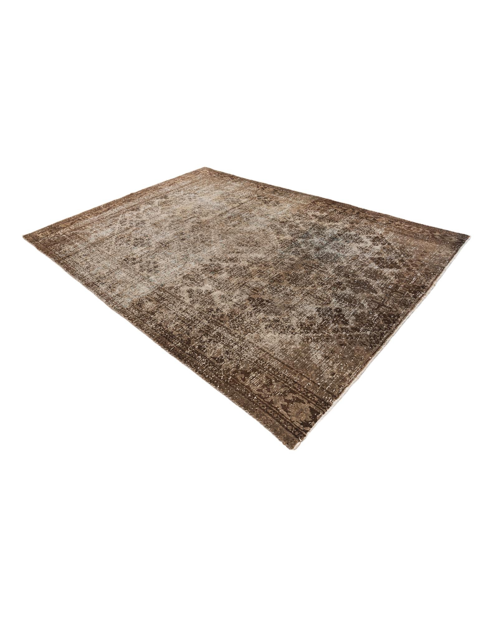 6' 10 x 9' 5 Hand Knotted Ultra Vintage Persian Wool Rug
