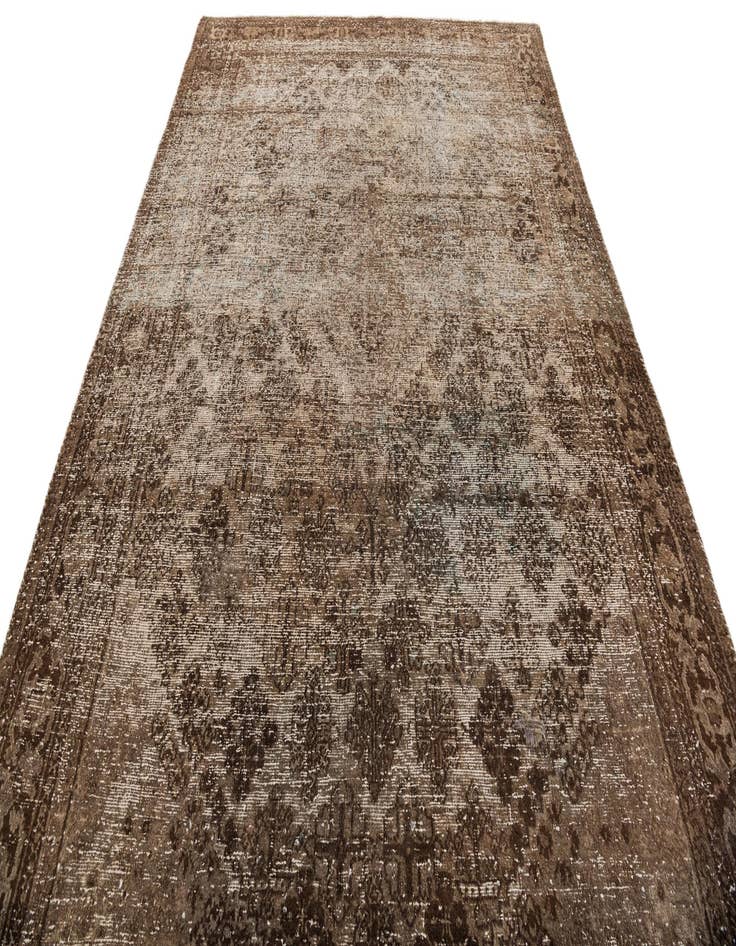 Detail image of 6' 10 x 9' 5  Hand Knotted Ultra Vintage Persian Wool Rug