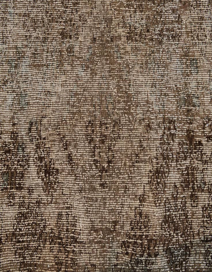 Detail image of 6' 10 x 9' 5  Hand Knotted Ultra Vintage Persian Wool Rug