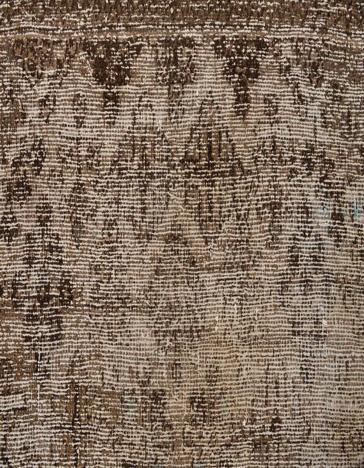 Detail image of 6' 10 x 9' 5  Hand Knotted Ultra Vintage Persian Wool Rug