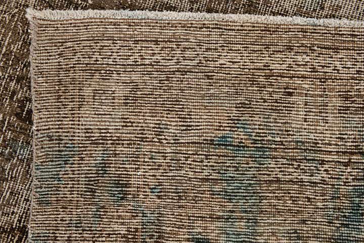 6' 10 x 9' 5 Hand Knotted Ultra Vintage Persian Wool Rug