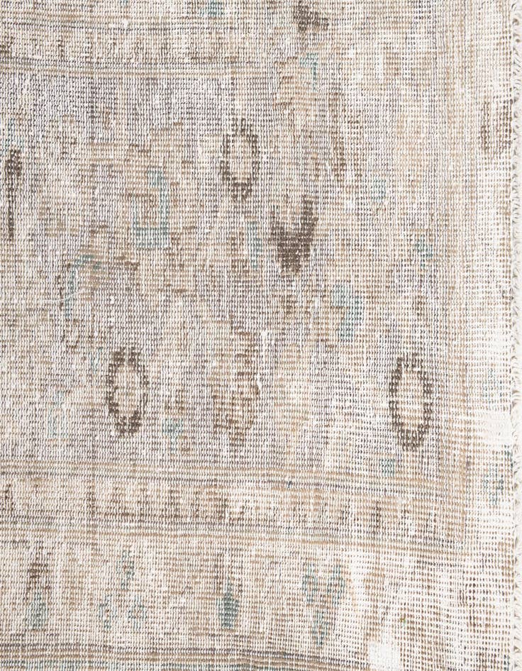Detail image of 9' 8 x 11' 10  Hand Knotted Ultra Vintage Persian Wool Rug