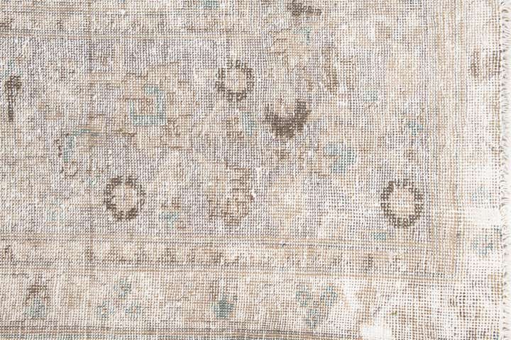 9' 8 x 11' 10 Hand Knotted Ultra Vintage Persian Wool Rug