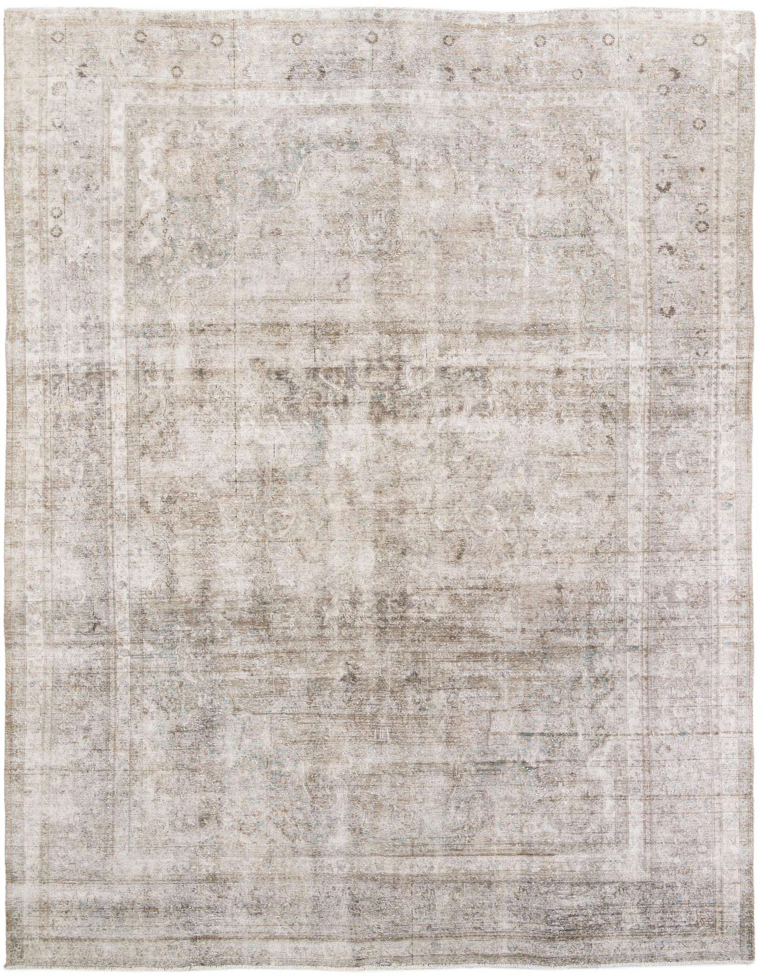 Primary image 9' 8 x 11' 10  Hand Knotted Ultra Vintage Persian Wool Rug