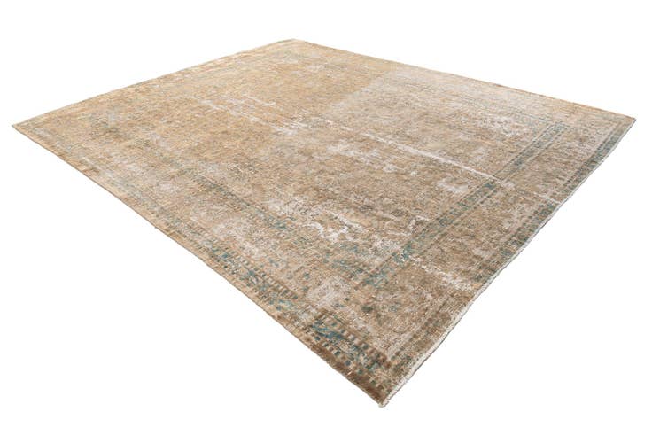 Detail image of 9' 7 x 11' 9 Hand Knotted Ultra Vintage Persian Wool Rug