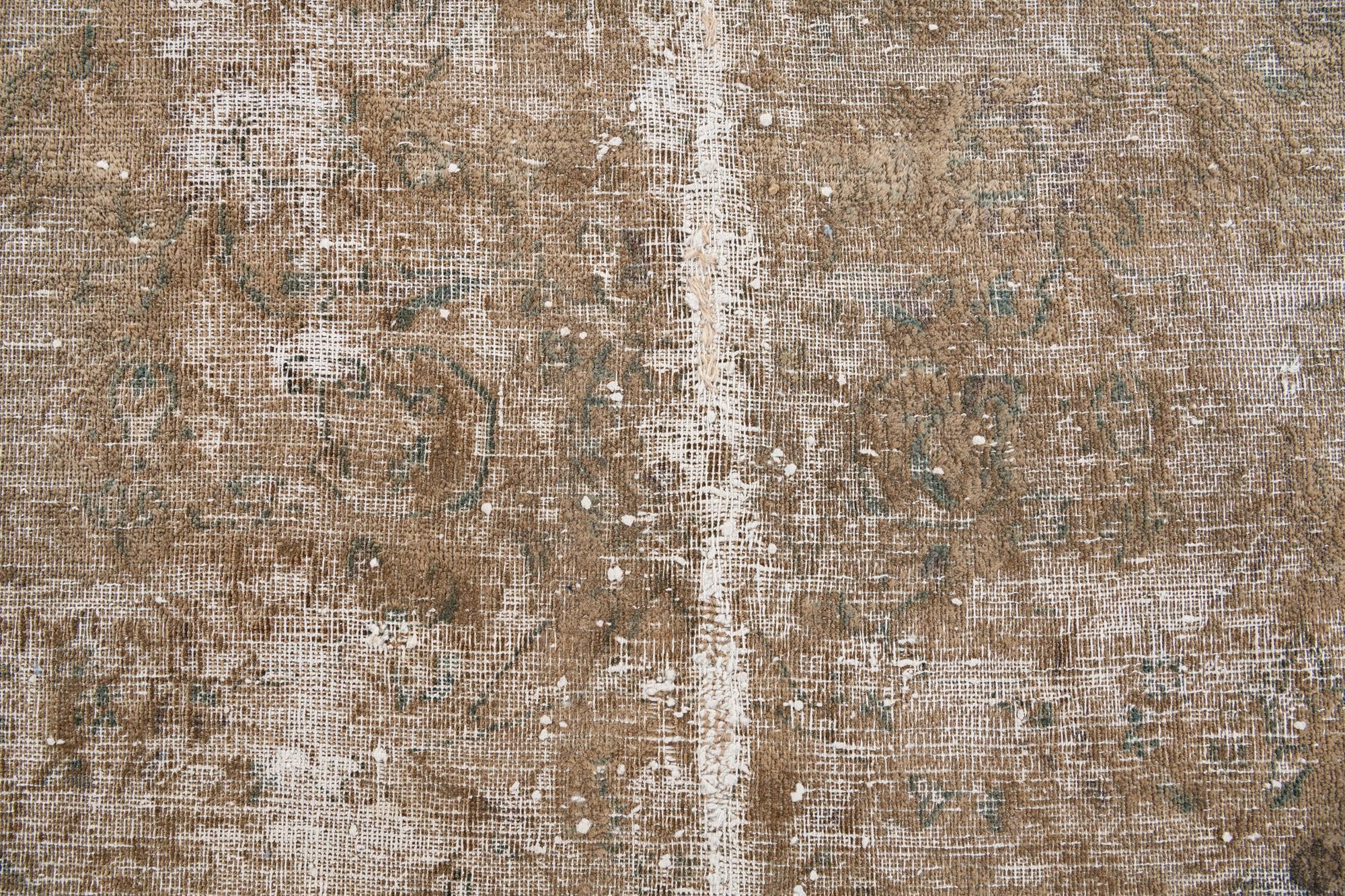 9' 7 x 11' 9 Hand Knotted Ultra Vintage Persian Wool Rug