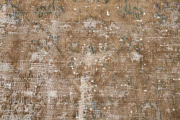 9' 7 x 11' 9 Hand Knotted Ultra Vintage Persian Wool Rug