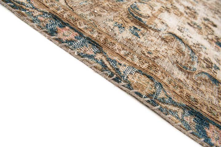 7' 2 x 9' 9 Hand Knotted Ultra Vintage Persian Wool Rug