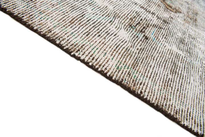 6' 8 x 8' 5 Hand Knotted Ultra Vintage Persian Wool Rug