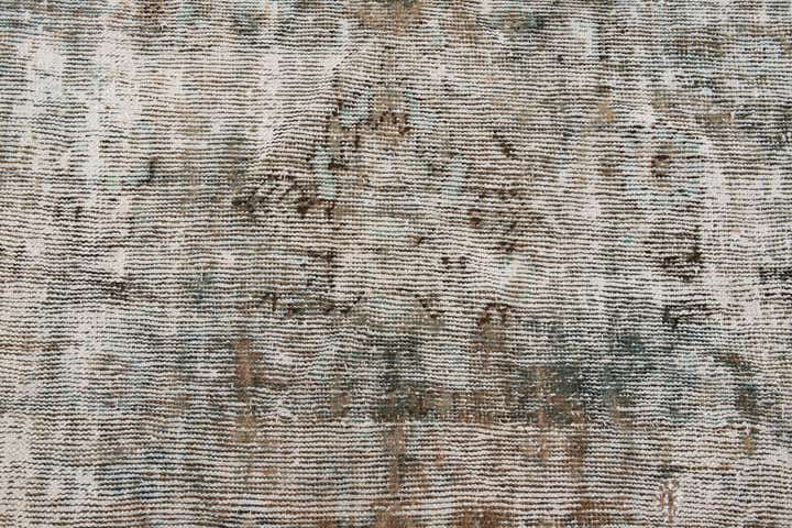 6' 8 x 8' 5 Hand Knotted Ultra Vintage Persian Wool Rug