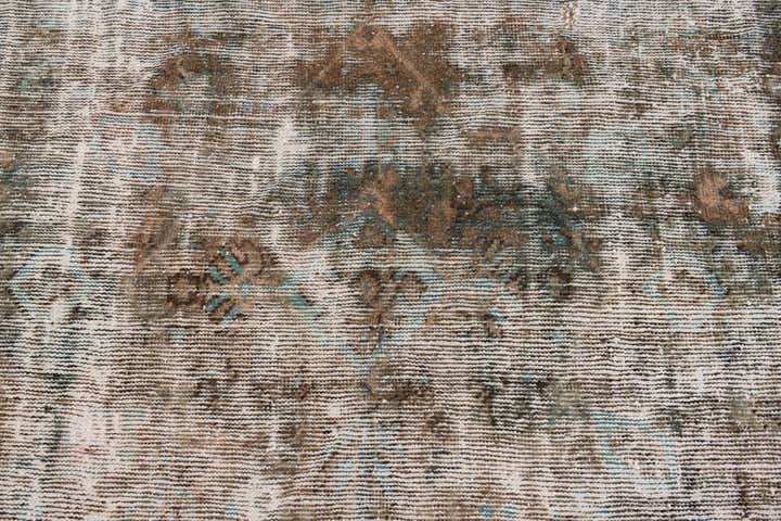 6' 8 x 8' 5 Hand Knotted Ultra Vintage Persian Wool Rug