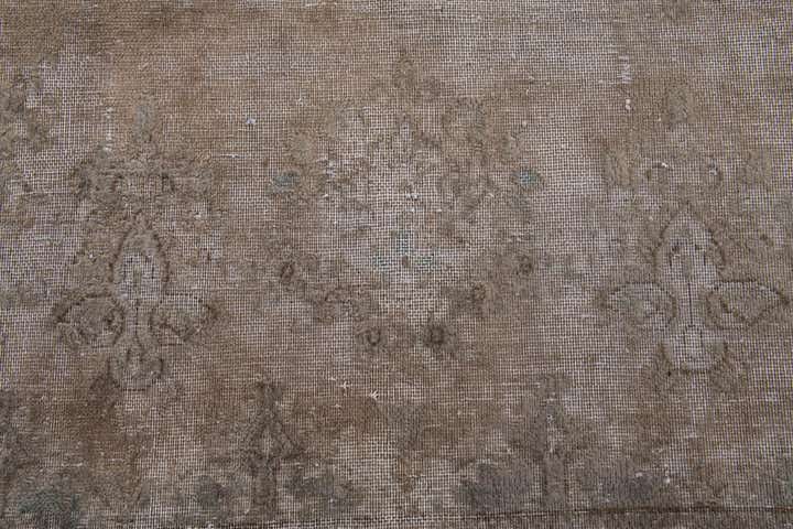 9' 4 x 11' 10 Hand Knotted Ultra Vintage Persian Wool Rug