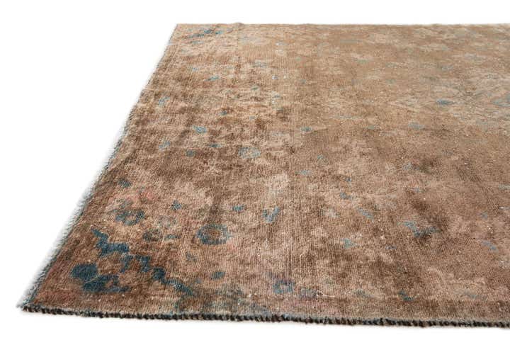 5' 3 x 7' 10 Hand Knotted Ultra Vintage Persian Wool Rug