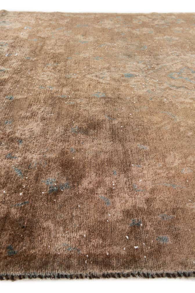 5' 3 x 7' 10 Hand Knotted Ultra Vintage Persian Wool Rug