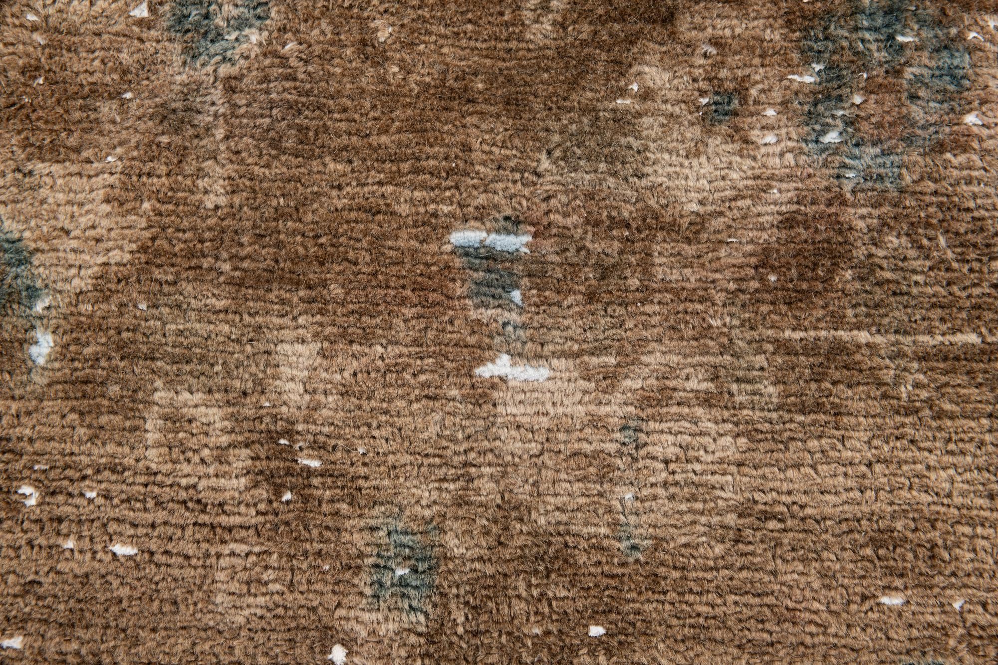 5' 3 x 7' 10 Hand Knotted Ultra Vintage Persian Wool Rug