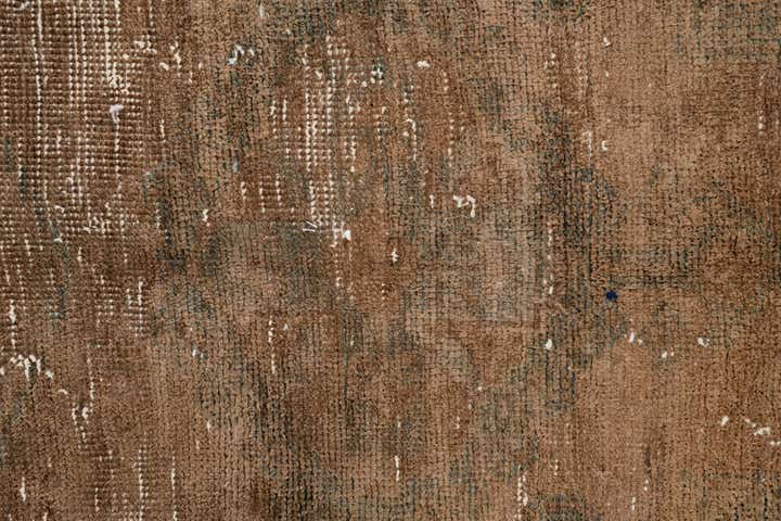 5' 3 x 6' 10 Hand Knotted Ultra Vintage Persian Wool Rug