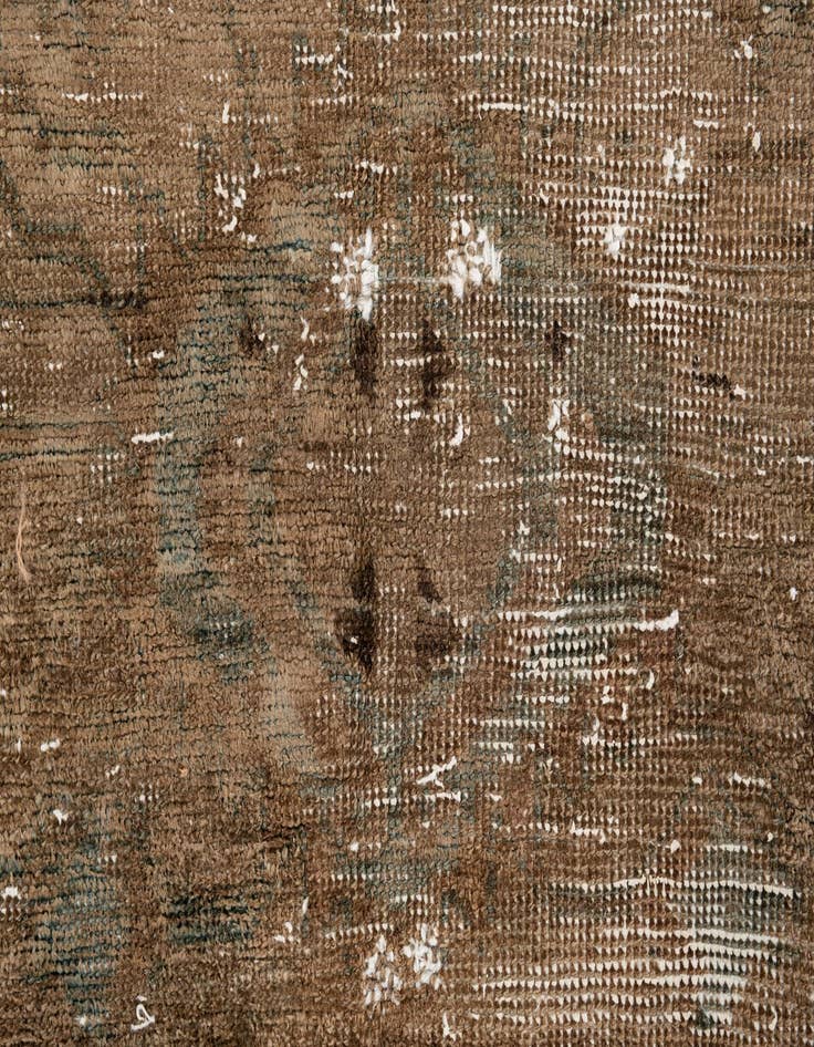 Detail image of 5' 3 x 6' 10  Hand Knotted Ultra Vintage Persian Wool Rug