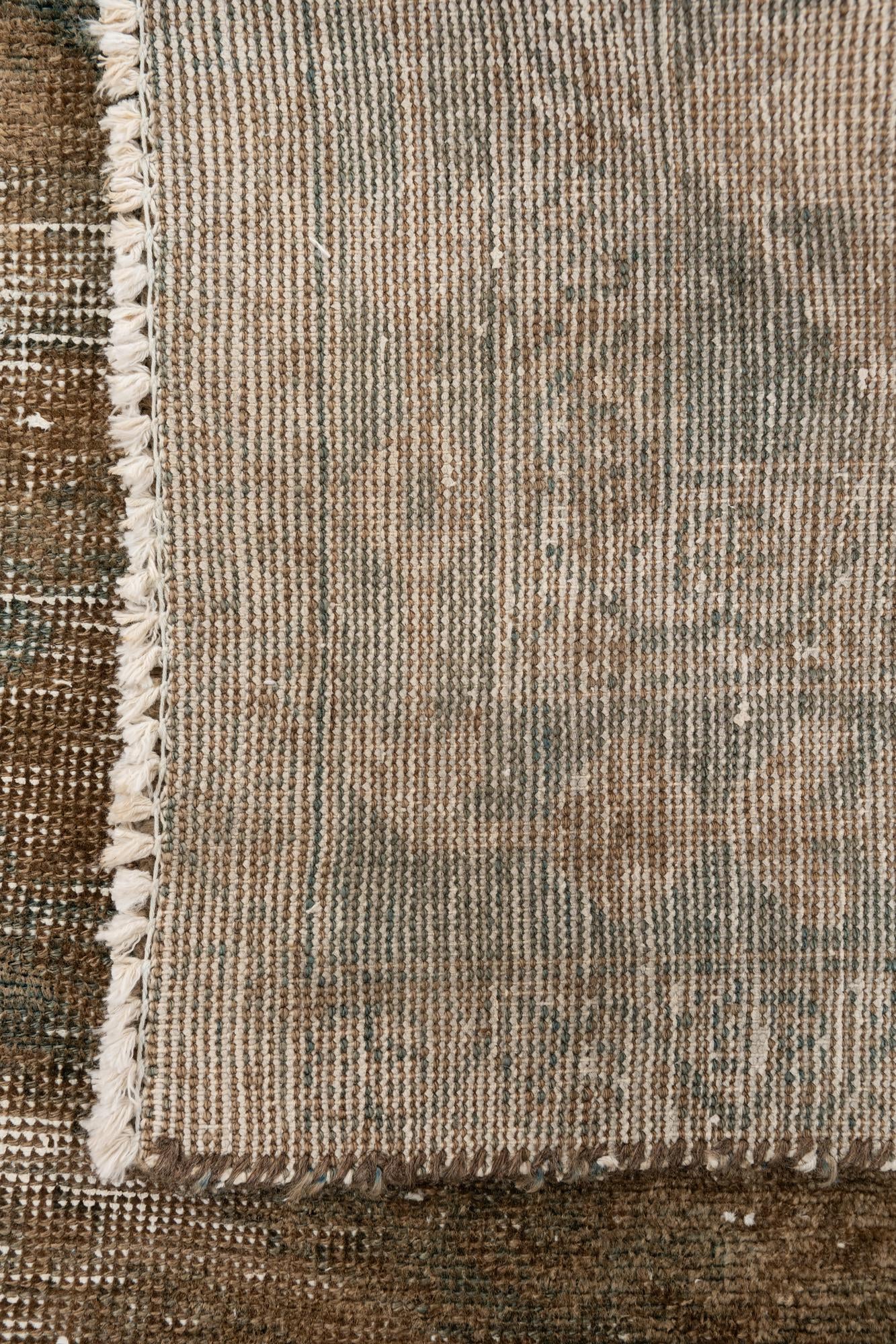 5' 3 x 6' 10 Hand Knotted Ultra Vintage Persian Wool Rug
