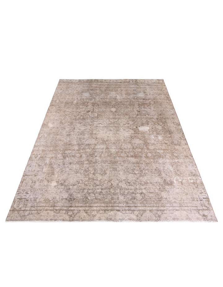 7' 8 x 11' 6 Hand Knotted Ultra Vintage Persian Wool Rug