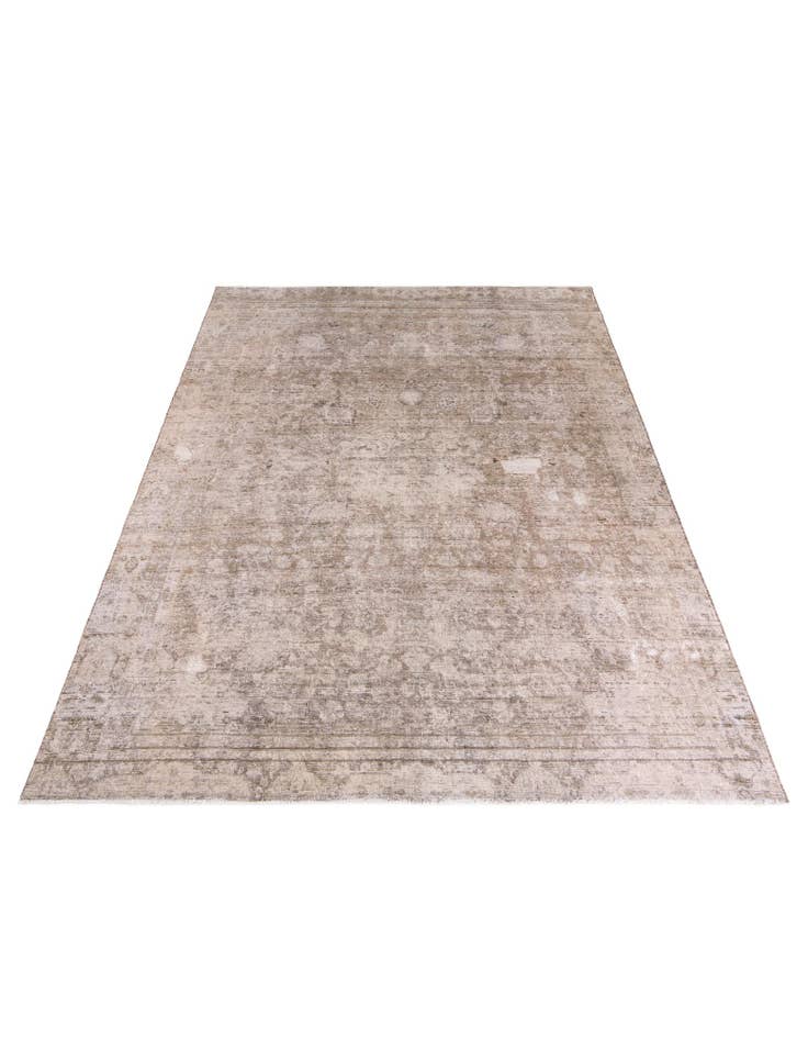 Detail image of 7' 8 x 11' 6 Hand Knotted Ultra Vintage Persian Wool Rug