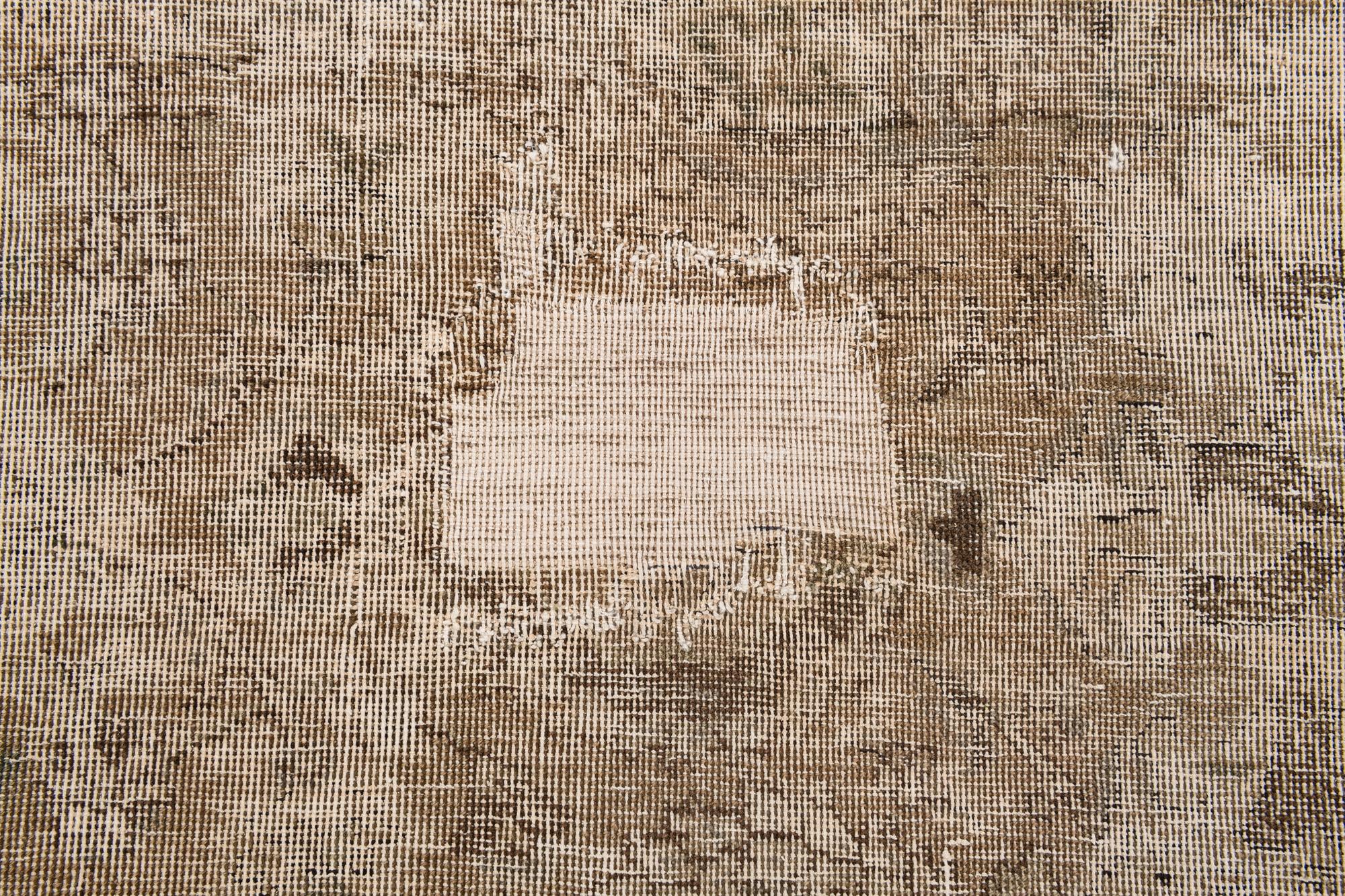 7' 8 x 11' 6 Hand Knotted Ultra Vintage Persian Wool Rug