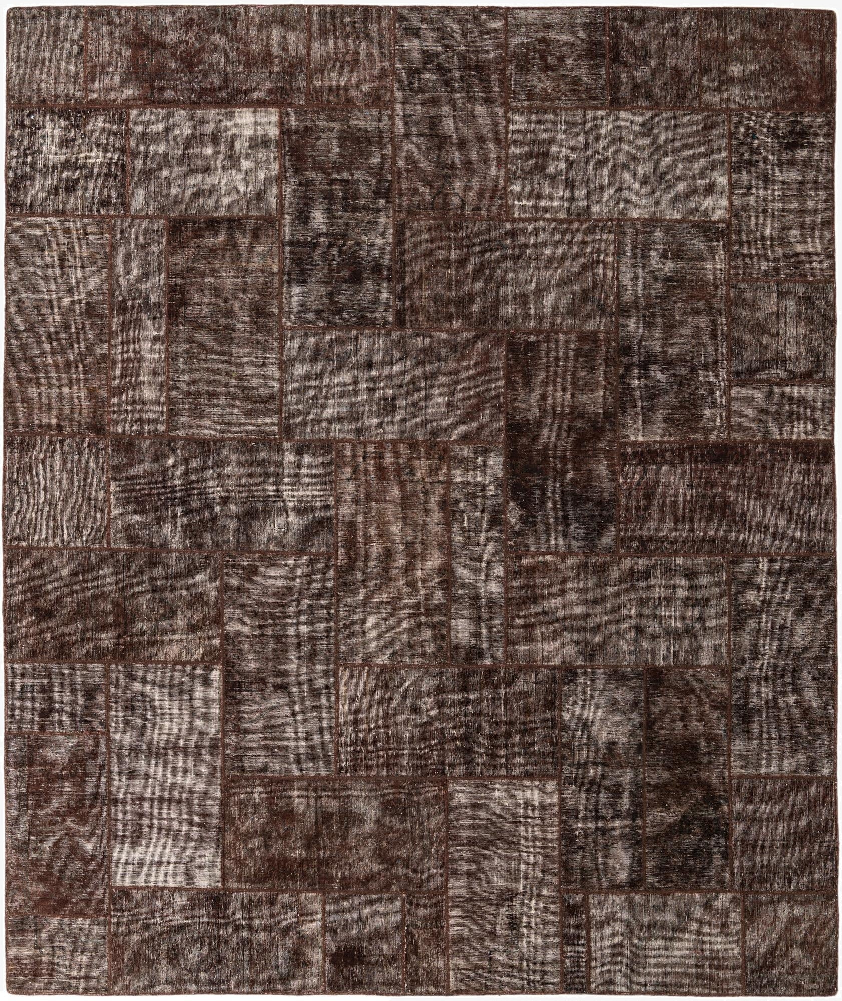 8' 7 x 10' 3  Hand Knotted Ultra Vintage Persian Wool Rug