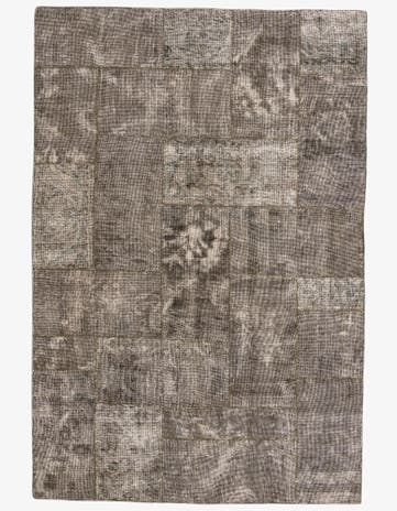 5' 8 x 8' 5 Hand Knotted Ultra Vintage Persian Wool Rug