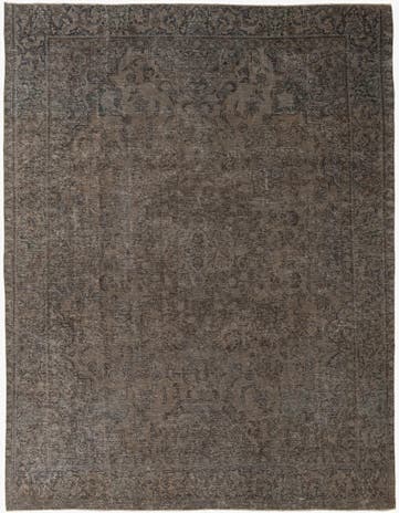 9' 6 x 12' Hand Knotted Ultra Vintage Persian Wool Rug