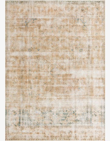 8' 1 x 11' 5 Hand Knotted Ultra Vintage Persian Wool Rug