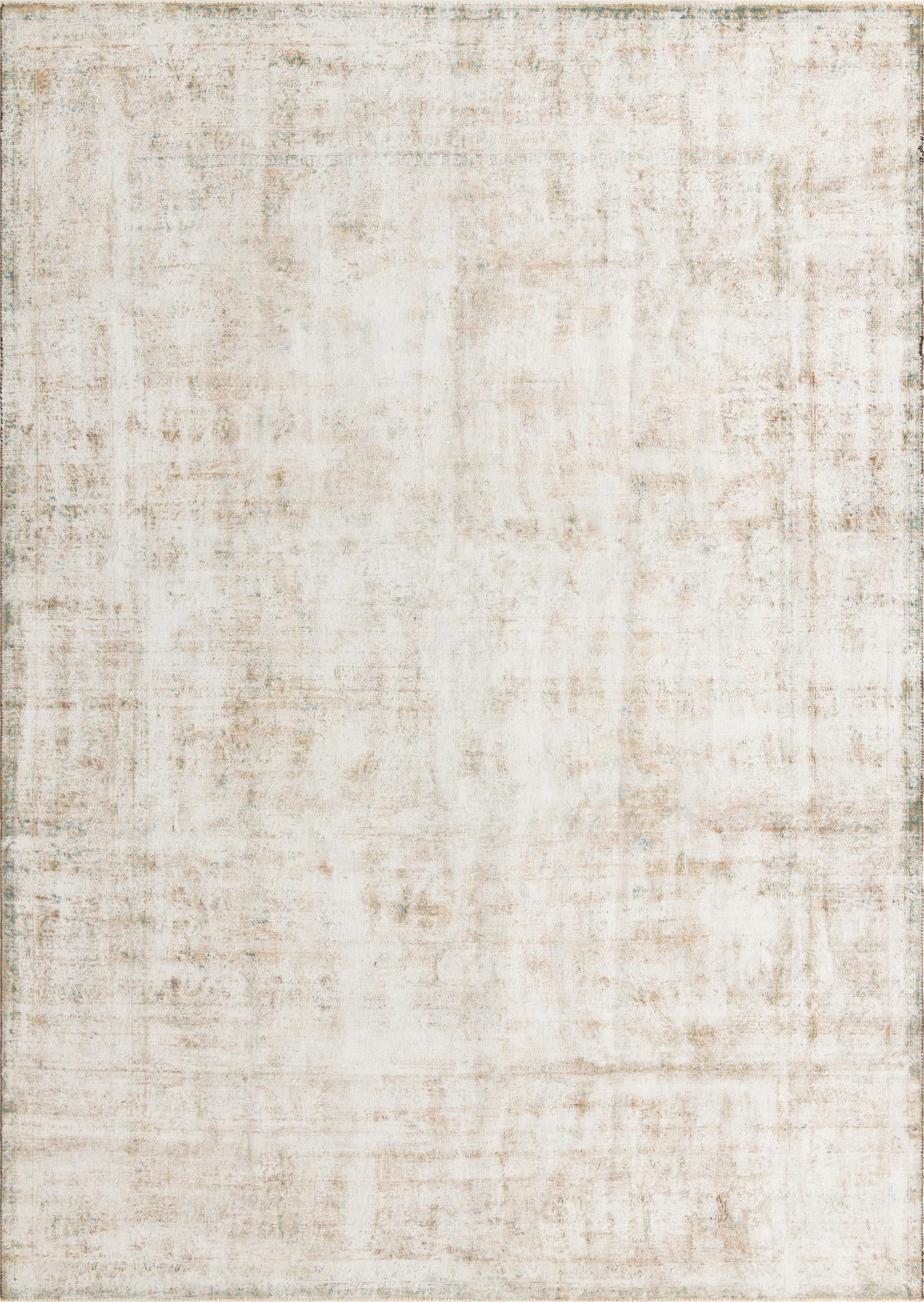 Primary image 9' 3 x 13'  Hand Knotted Ultra Vintage Persian Wool Rug