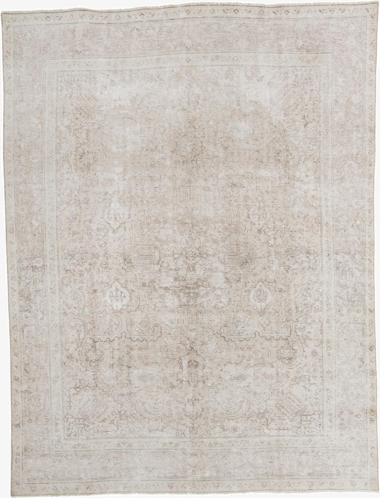 Primary image 9' 4 x 12' 4  Hand Knotted Ultra Vintage Persian Wool Rug
