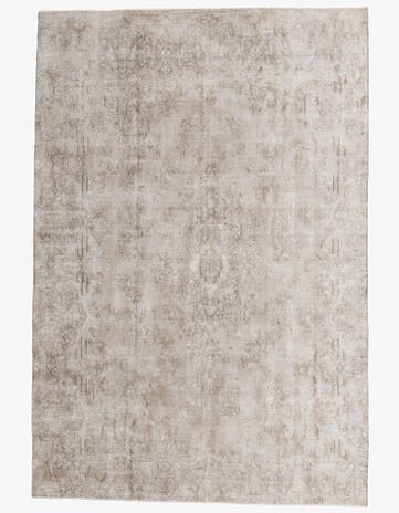 8' 7 x 12' 7 Hand Knotted Ultra Vintage Persian Wool Rug