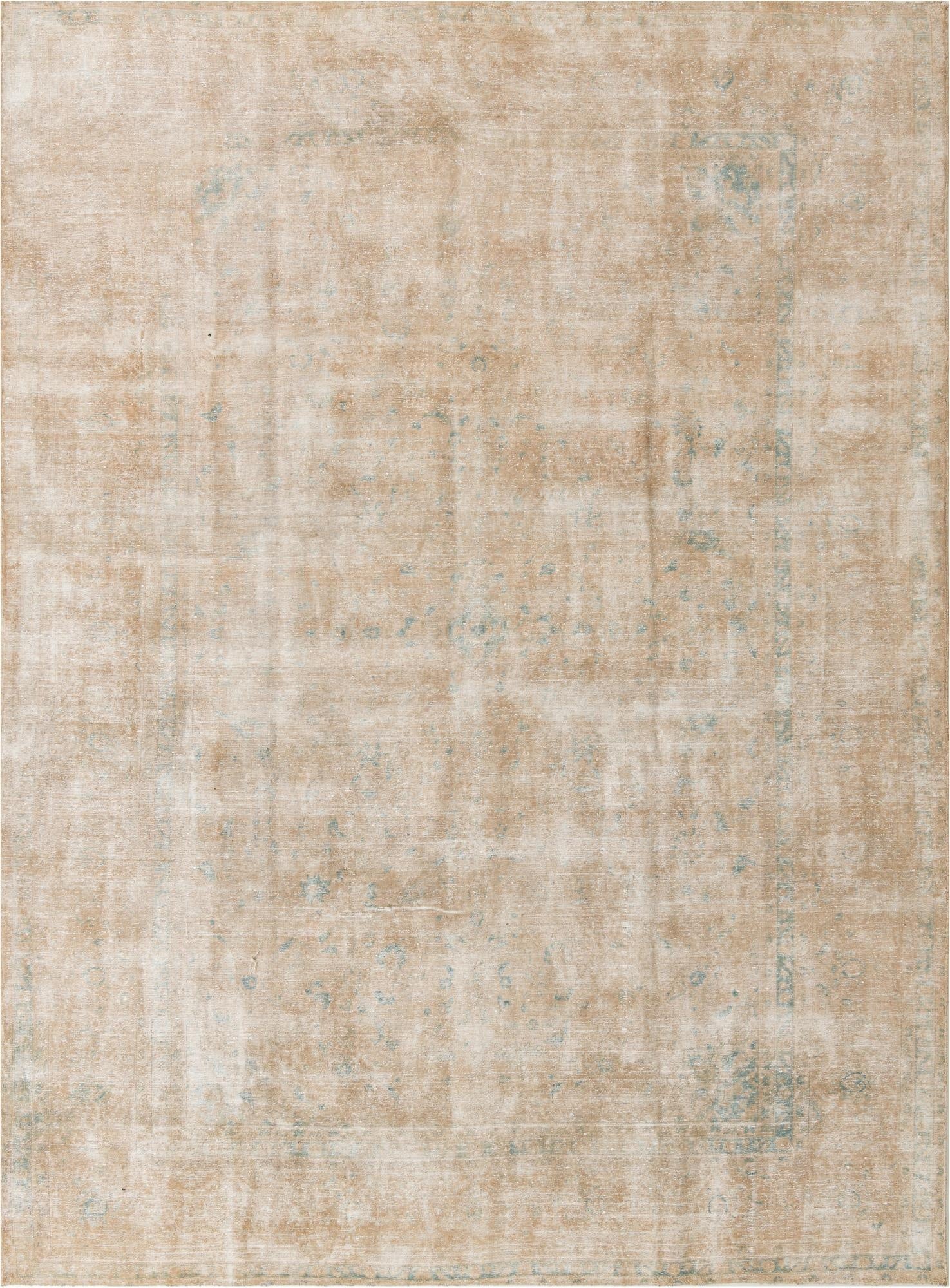 Primary image 9' 7 x 13' 2  Hand Knotted Ultra Vintage Persian Wool Rug